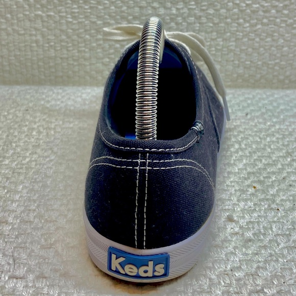 Ked’s Women’s Size 9.5 Champion Casual Low Sneakers WF34100 Black Fabric Lace Up - Picture 8 of 11